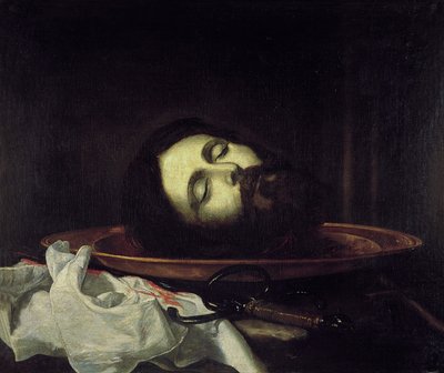 Head of Saint John the Baptist by Jusepe de Ribera